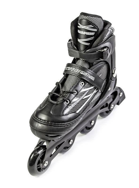 Ролики с PU колесами раздвижные Scale Sports "Adult Skates". Черные, размер 41-44, Черный
Ролики с PU колесами раздвижные Scale Sports "Adult Skates". Черные, размер 41-44, Черный