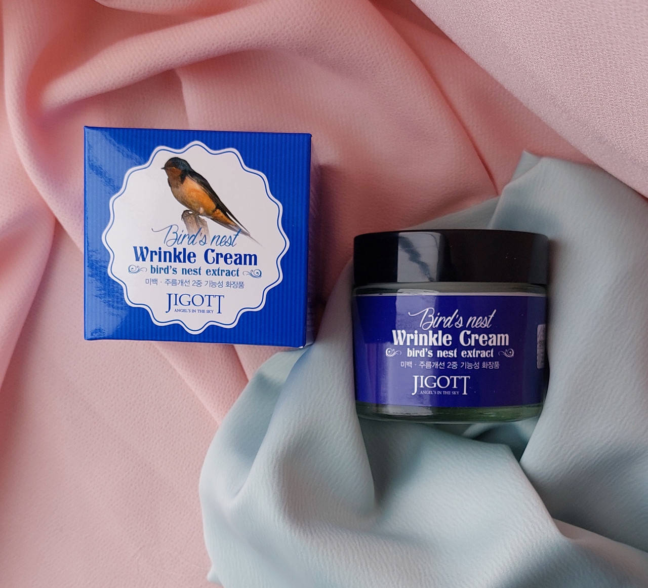 JIGOTT BIRD'S NEST WRINKLE CREAM КРЕМ ПРОТИВ МОРЩИН НА ОСНОВЕ ЭКСТРАКТА ЛАСТОЧКИНОГО ГНЕЗДА, 70мл
JIGOTT BIRD'S NEST WRINKLE CREAM КРЕМ ПРОТИВ МОРЩИН НА ОСНОВЕ ЭКСТРАКТА ЛАСТОЧКИНОГО ГНЕЗДА, 70мл
