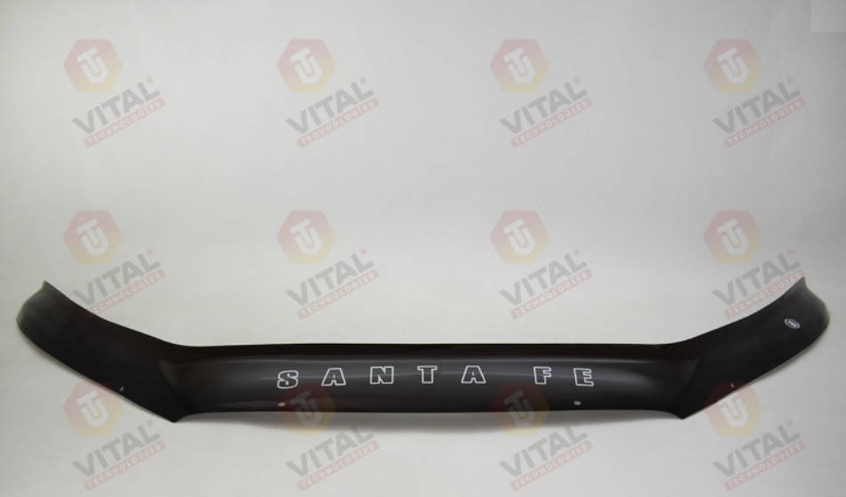 Дефлектор капота VT52 (мухобойка) Hyundai Santa Fe 2 2006-2012, Vip Tuning, HYD11
Дефлектор капота VT52 (мухобойка) Hyundai Santa Fe 2 2006-2012, Vip Tuning, HYD11