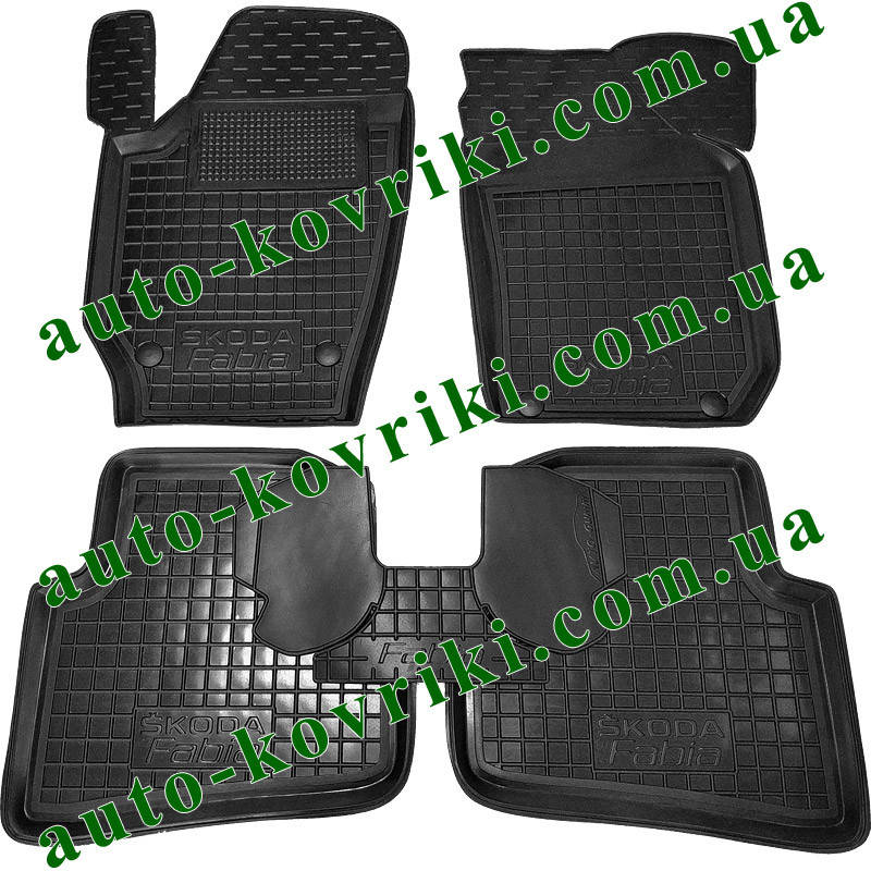 Резиновые коврики в салон Skoda Fabia II (5J) 2007-2014 (Avto-Gumm), Черный
Резиновые коврики в салон Skoda Fabia II (5J) 2007-2014 (Avto-Gumm), Черный