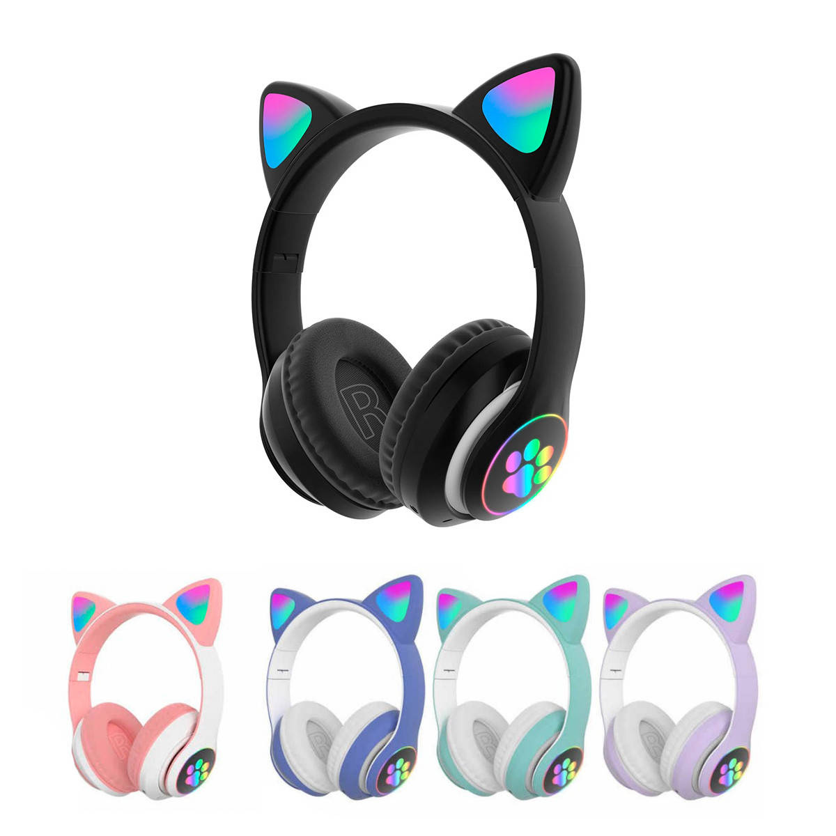 Наушники беспроводные с подсветкой CAT STN-28 Bluetooth наушники с ушками (Черний) блютуз гарнитура (GK), Черный
Наушники беспроводные с подсветкой CAT STN-28 Bluetooth наушники с ушками (Черний) блютуз гарнитура (GK), Черный