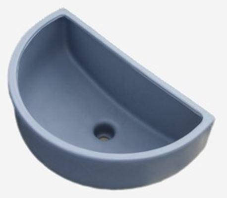 Раковина (умывальник) пластиковая дачная, Серый