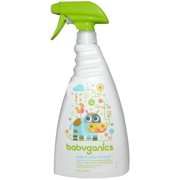 BabyGanics, Stain Stain Go Away, пятновыводитель, без ароматизаторов, 32 жидкие унции (946 мл)
BabyGanics, Stain Stain Go Away, пятновыводитель, без ароматизаторов, 32 жидкие унции (946 мл)