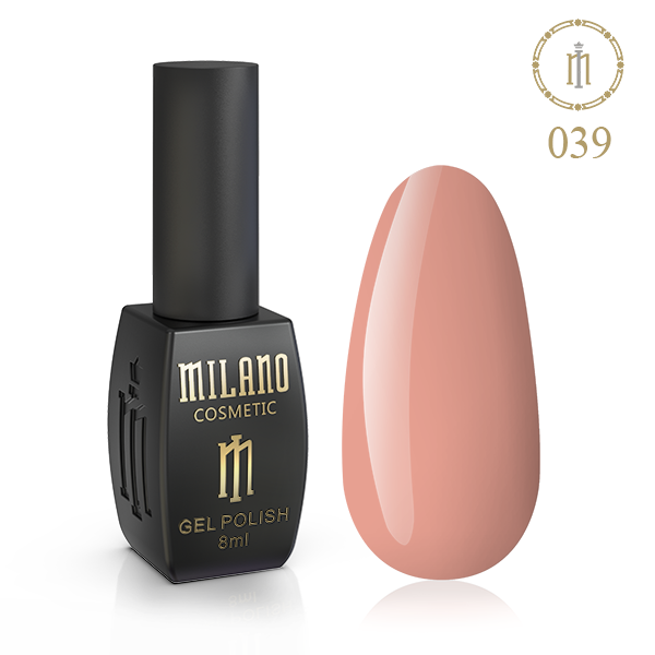 Гель лак для ногтей Милано (Milano Cosmetic) 8 мл № 039 
Гель лак для ногтей Милано (Milano Cosmetic) 8 мл № 039