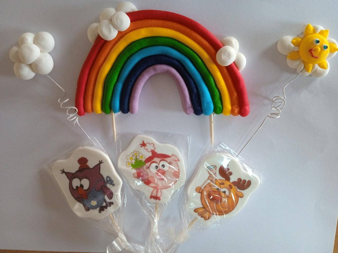 Украшения на торт "Смешарики"
Украшения на торт "Смешарики"