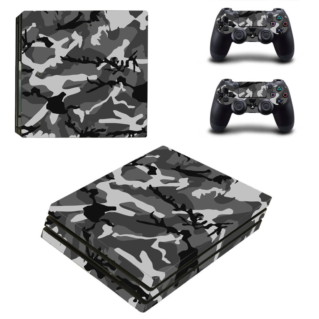 Виниловые наклейки на PS4 PRO и Dualshock Камуфляж Sony PlayStation 4 Custom Skin Playsole Games (PV022)
Виниловые наклейки на PS4 PRO и Dualshock Камуфляж Sony PlayStation 4 Custom Skin Playsole Games (PV022)