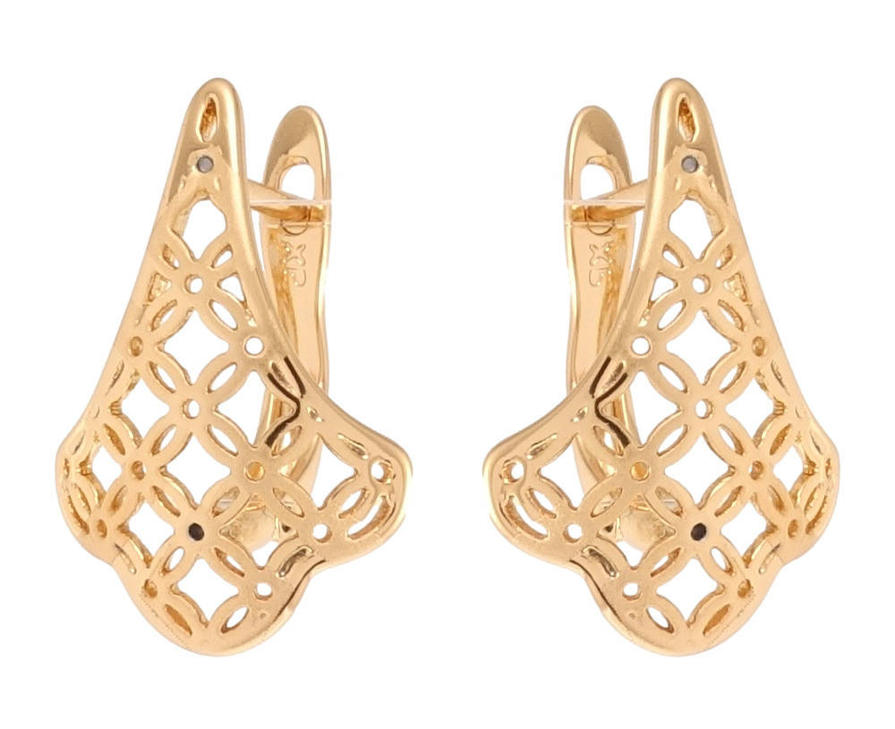 Серьги Xuping Позолота 18K английский замок "Фигурные с резным узором и напылением"
Серьги Xuping Позолота 18K английский замок "Фигурные с резным узором и напылением"