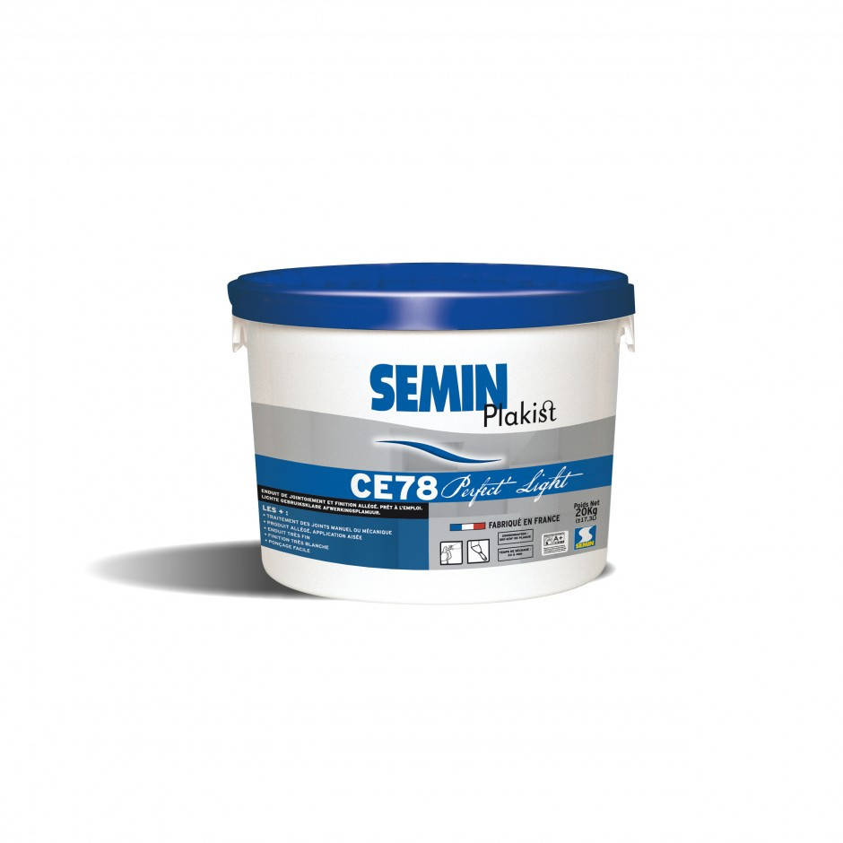 Шпаклівка готова полімерна ручне або механічне нанесення Semin CE 78 PERFECT LIGHT 20 кг, Белый
Шпаклівка готова полімерна ручне або механічне нанесення Semin CE 78 PERFECT LIGHT 20 кг, Белый