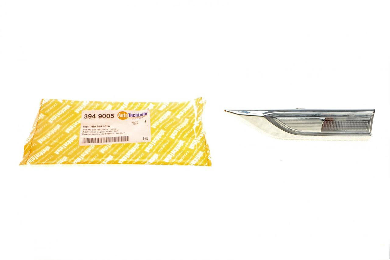 Повторитель поворота на крыло (левый) Volkswagen T6 15- (7E0949101A) AUTOTECHTEILE 
Повторитель поворота на крыло (левый) Volkswagen T6 15- (7E0949101A) AUTOTECHTEILE