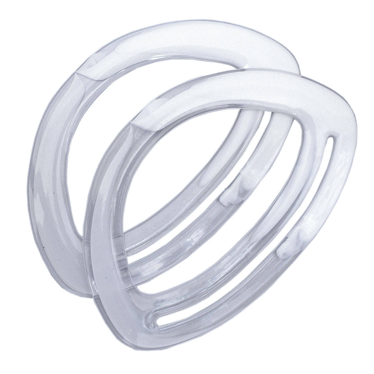 НЕЛИКВИД Овальные пластиковые ручки для сумок "Капля" 20 см Белые полупрозрачные, Белый
НЕЛИКВИД Овальные пластиковые ручки для сумок "Капля" 20 см Белые полупрозрачные, Белый