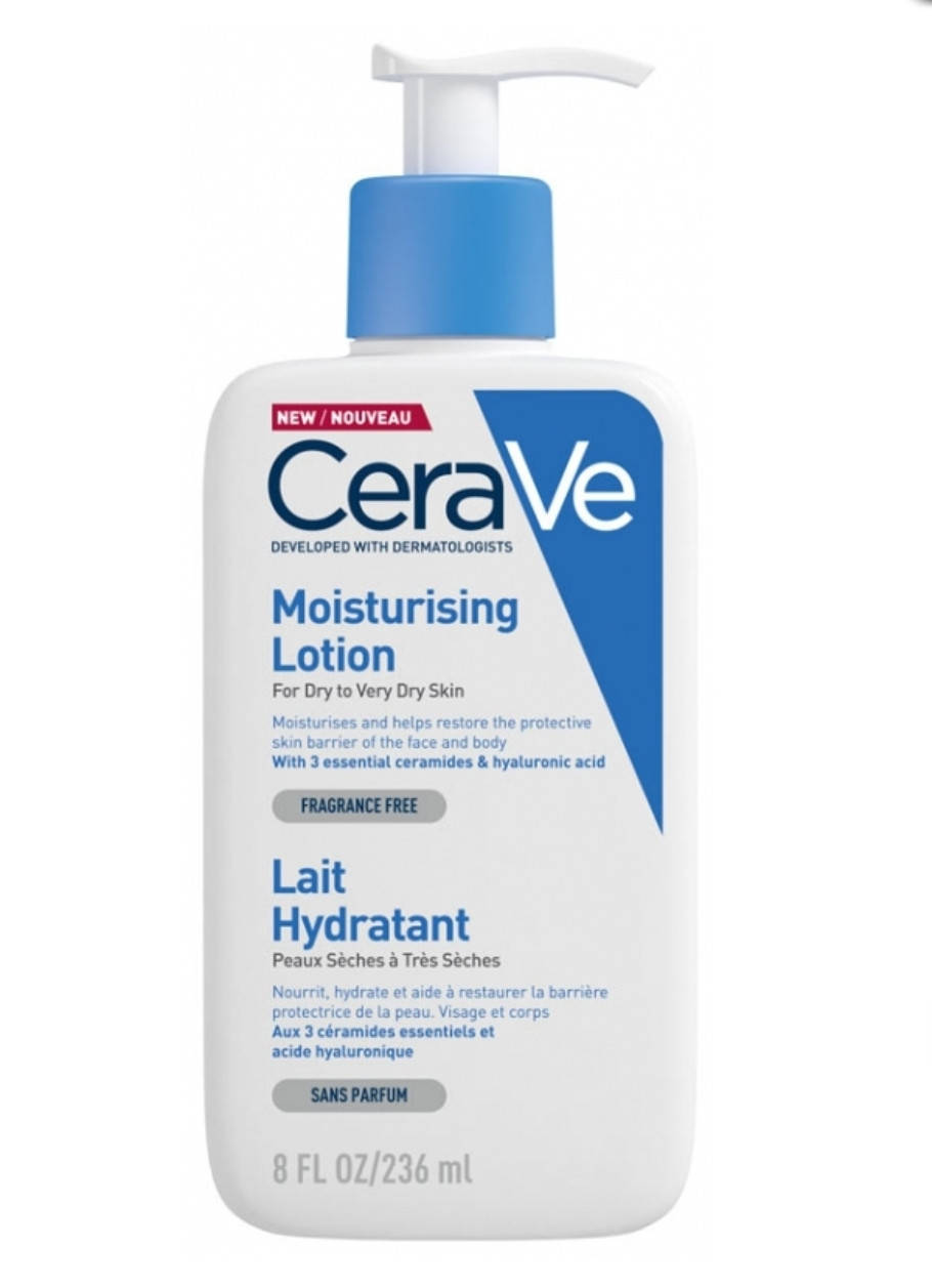 CeraVe Moisturising lotion lait hydratant 236 ml увлажняющее молочко лосьон для тела
CeraVe Moisturising lotion lait hydratant 236 ml увлажняющее молочко лосьон для тела