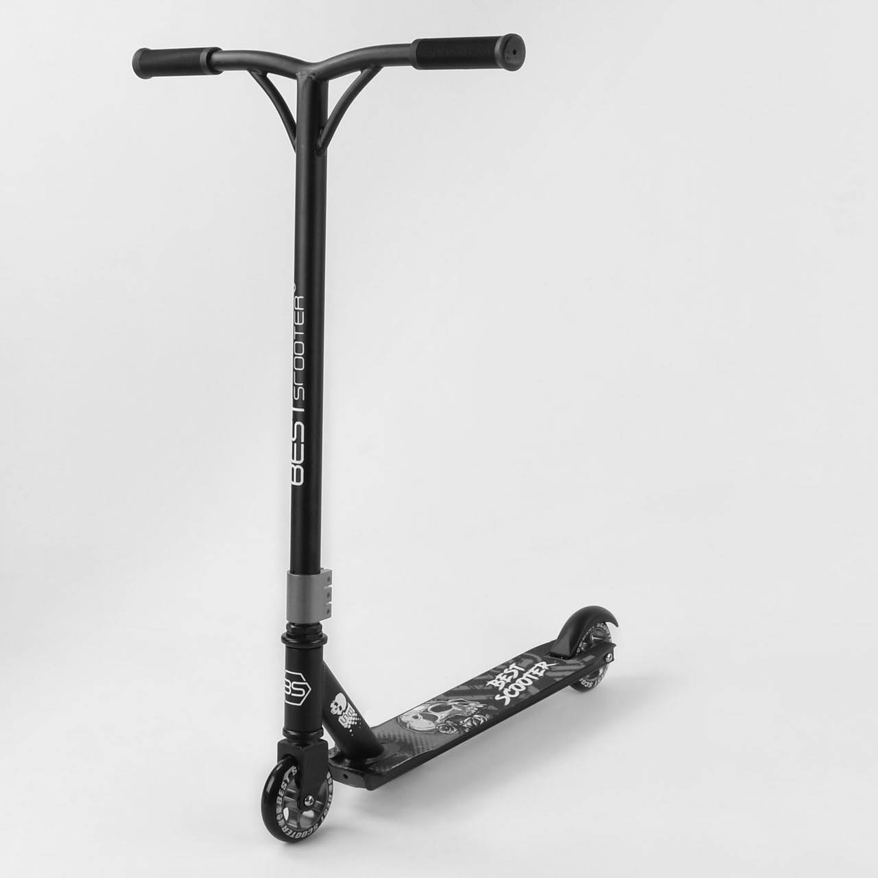 Самокат трюковый Best Scooter двухколесный колеса 100 мм алюминиевый диск Черный (304883161)
Самокат трюковый Best Scooter двухколесный колеса 100 мм алюминиевый диск Черный (304883161)