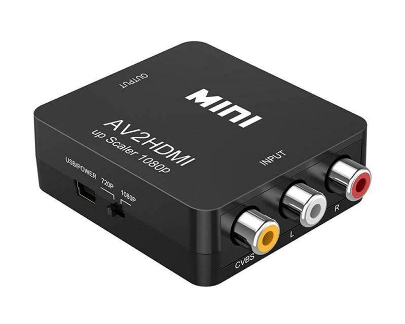 Конвертер адаптер RCA AV to HDMI | RCA тюльпаны переходник на HDMI | аудио видео AV2HDMI
Конвертер адаптер RCA AV to HDMI | RCA тюльпаны переходник на HDMI | аудио видео AV2HDMI