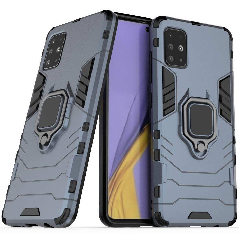 Чехол для samsung a71 / самсунг а71 противоударный бампер с магнитным кольцом подставкой (серый)
Чехол для samsung a71 / самсунг а71 противоударный бампер с магнитным кольцом подставкой (серый)
