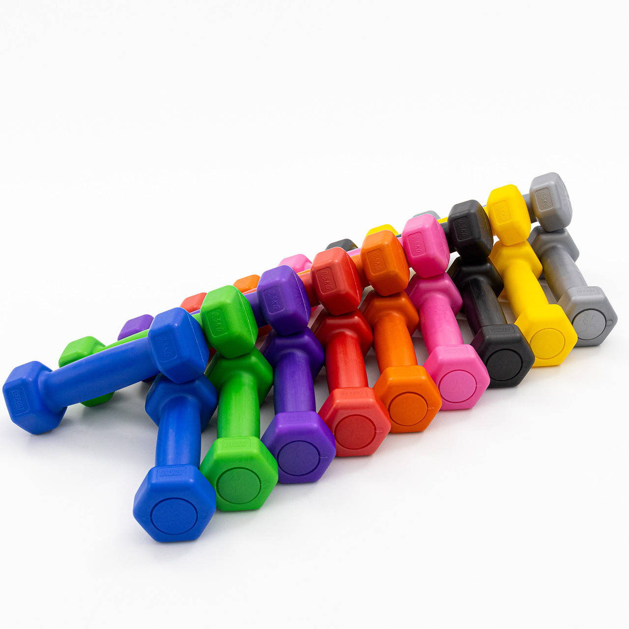 Гантели для фитнеса пластиковые цельные (неразборные) OSPORT Lite 0.5кг (OF-0112), Разные цвета
Гантели для фитнеса пластиковые цельные (неразборные) OSPORT Lite 0.5кг (OF-0112), Разные цвета