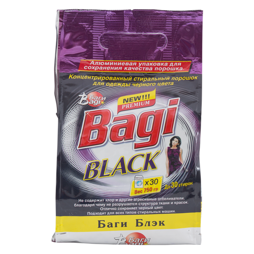 Концентрированный стиральный порошок Блэк Bagi (Израиль) 750гр
Концентрированный стиральный порошок Блэк Bagi (Израиль) 750гр