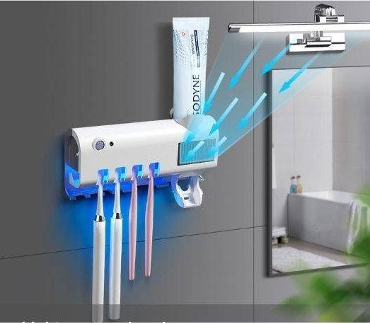 Диспенсер для зубной пасты и щеток автоматический Toothbrush sterilizer, подставка-дозатор для щёток и пасты
Диспенсер для зубной пасты и щеток автоматический Toothbrush sterilizer, подставка-дозатор для щёток и пасты