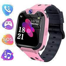 Детские часы с gps Smart baby Q12 розовые