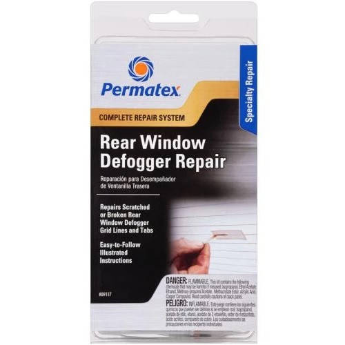 Набор для ремонта обогрева заднего стекла Permatex Complete Rear Window Defogger Repair Kit (09117)
Набор для ремонта обогрева заднего стекла Permatex Complete Rear Window Defogger Repair Kit (09117)