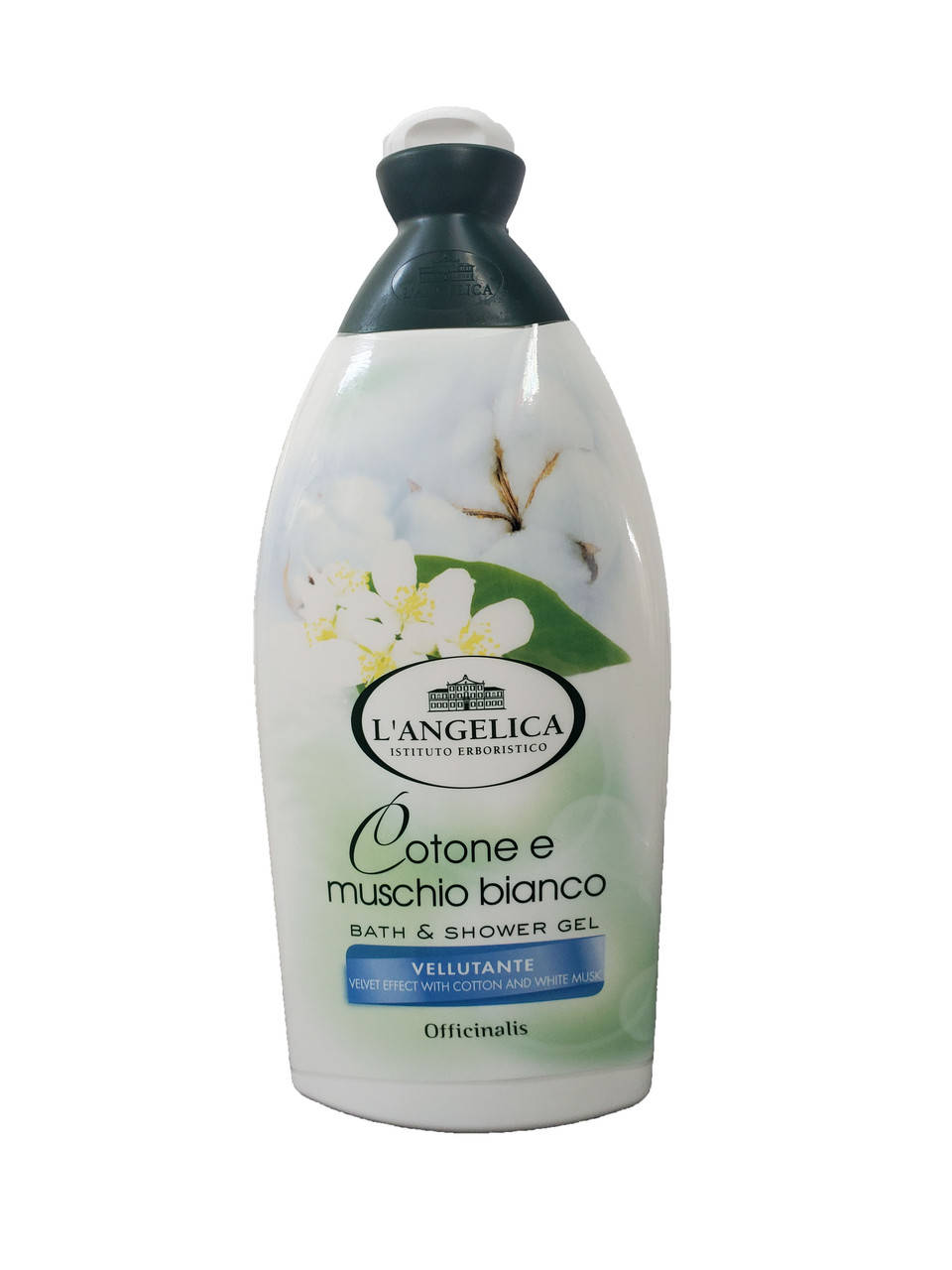 Гель для душа и ванны L'Angelica Officinalis Бархатный, с белым мускусом и хлопком, 500 мл
Гель для душа и ванны L'Angelica Officinalis Бархатный, с белым мускусом и хлопком, 500 мл