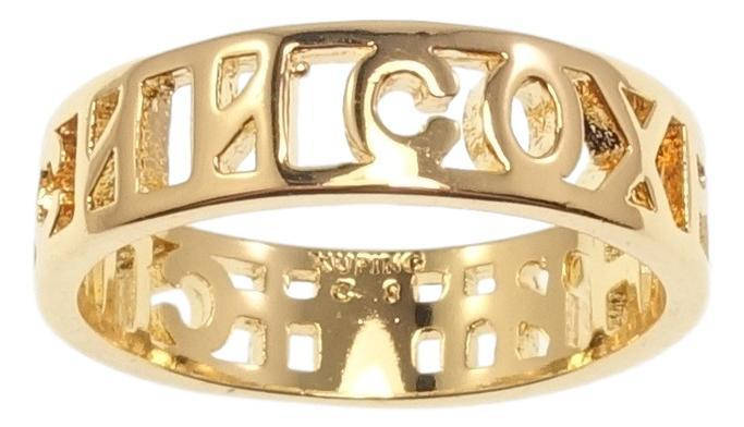 Кольцо Xuping Позолота 18K "Резная Надпись "Спаси и Сохрани" 5мм" р.16.5,20,20.5
Кольцо Xuping Позолота 18K "Резная Надпись "Спаси и Сохрани" 5мм" р.16.5,20,20.5