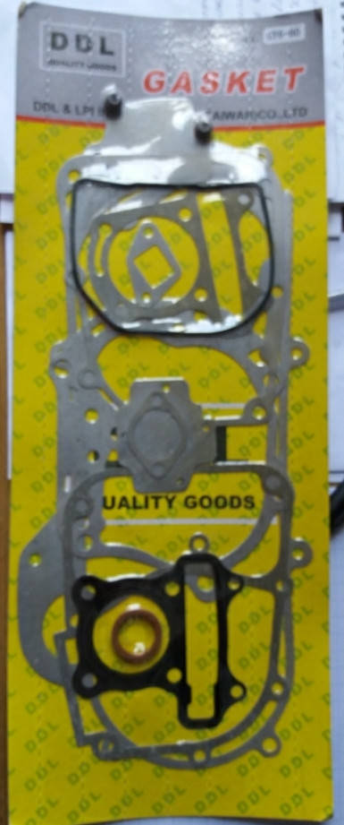 139QMB Скутер 4Т GY6 60cc 44mm Прокладки двигателя (10 колесо 400mm) ТМ "DDL" Taiwan
139QMB Скутер 4Т GY6 60cc 44mm Прокладки двигателя (10 колесо 400mm) ТМ "DDL" Taiwan