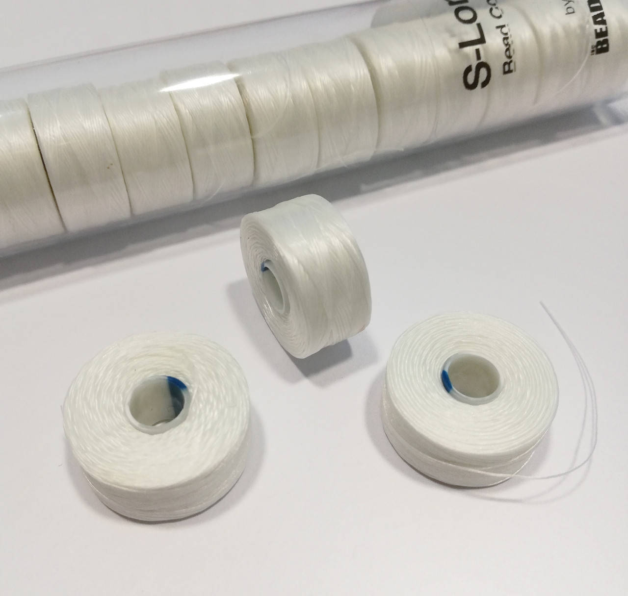 Нитки S-LON AA(0,1мм) Білий, Белый 
Нитки S-LON AA(0,1мм) Білий, Белый