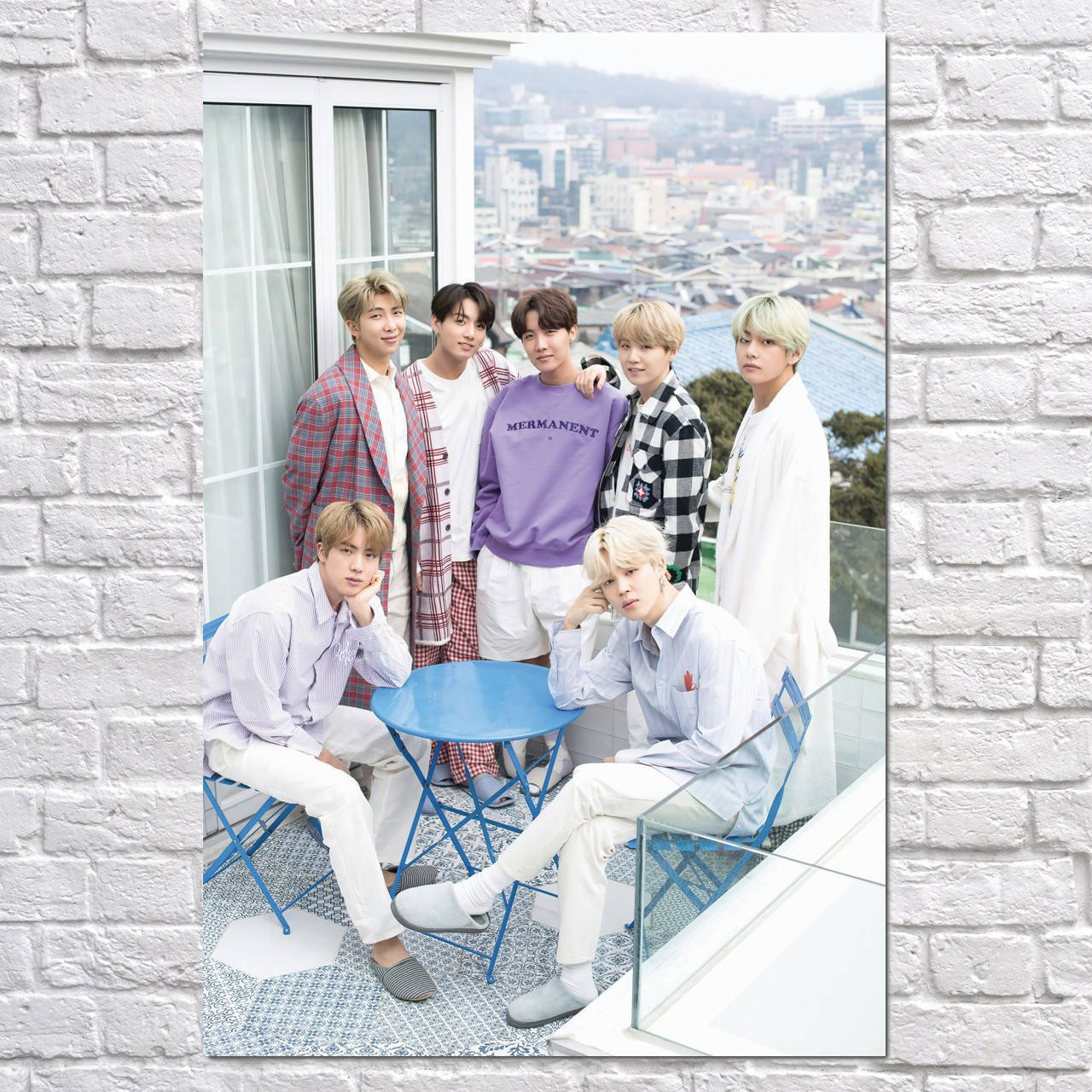 Плакат "БТС, Групповое фото всех участников, Bangtan Boys, BTS" (артикул 4256) 60, Матовая, 40
Плакат "БТС, Групповое фото всех участников, Bangtan Boys, BTS" (артикул 4256) 60, Матовая, 40