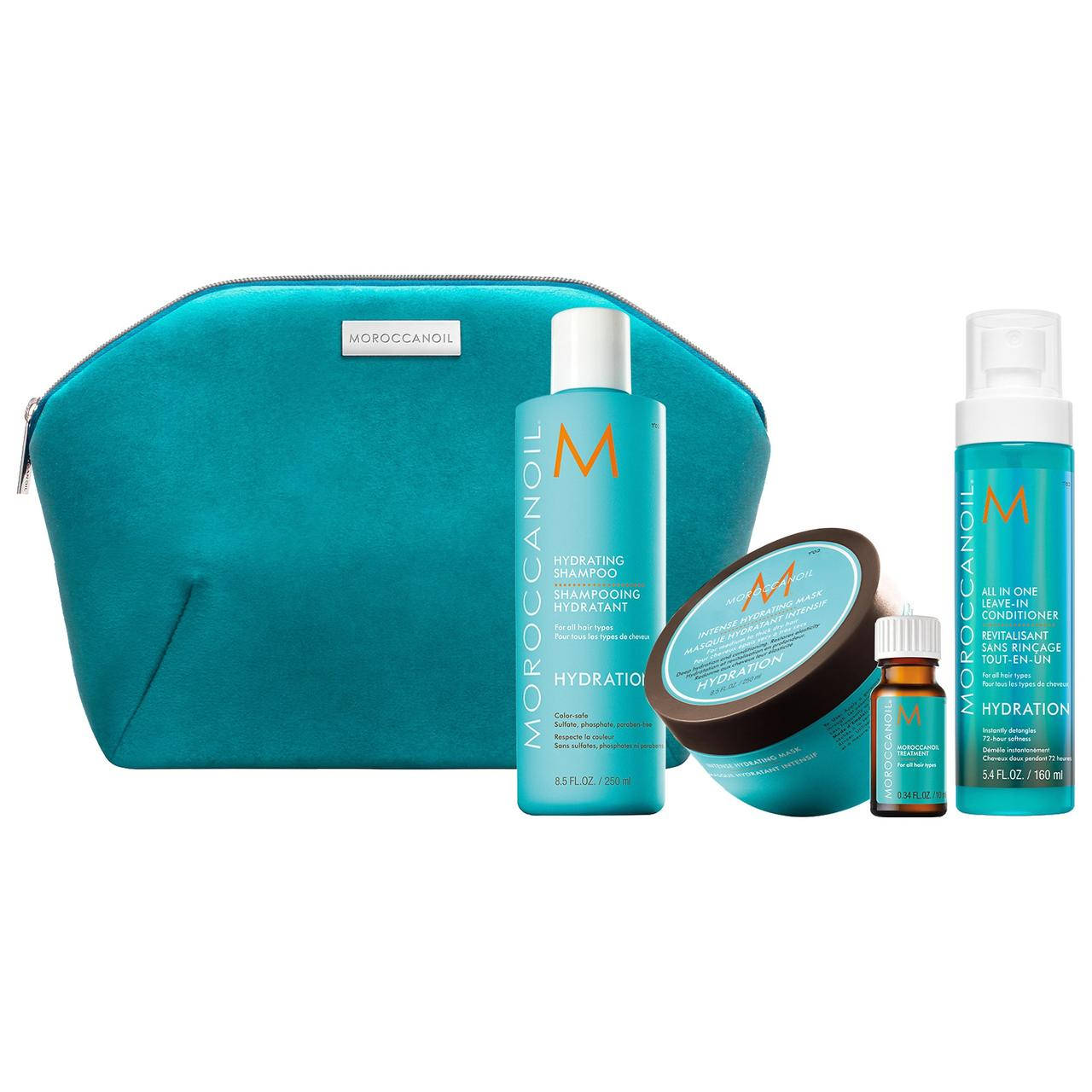 Набор увлажняющий Moroccanoil Magic of Hydration (шампунь 250мл+маска 250мл + кондиционер 160 мл+масло 10 мл)
Набор увлажняющий Moroccanoil Magic of Hydration (шампунь 250мл+маска 250мл + кондиционер 160 мл+масло 10 мл)