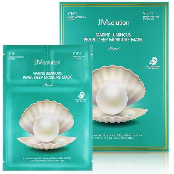 Трёхшаговый увлажняющий набор с жемчугом JMsolution Marine Luminous Pearl Deep Moisture Mask
Трёхшаговый увлажняющий набор с жемчугом JMsolution Marine Luminous Pearl Deep Moisture Mask