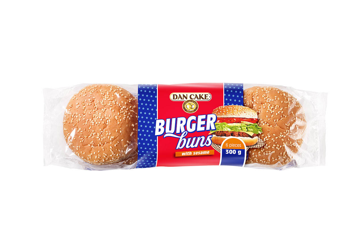 Булочка бургерная мягкая в упаковке европейская "BURGER BUNS" для гамбургеров 300г 6шт TM Dan Cake
Булочка бургерная мягкая в упаковке европейская "BURGER BUNS" для гамбургеров 300г 6шт TM Dan Cake