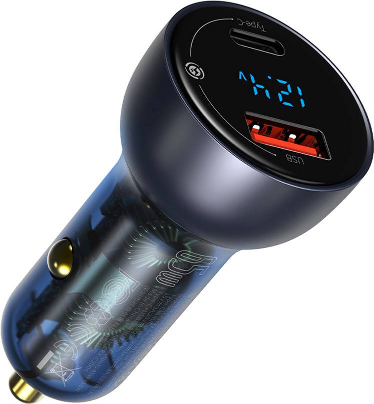 Автомобильное зарядное устройство Baseus Particular Digital Display PPS Dual Quick Charger 65W USB+Type-C
Автомобильное зарядное устройство Baseus Particular Digital Display PPS Dual Quick Charger 65W USB+Type-C