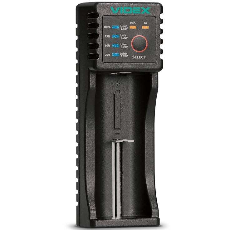 Зарядное устройство для аккумуляторов универсальное c функцией Power Bank VIDEX VCH-U100 Черный
Зарядное устройство для аккумуляторов универсальное c функцией Power Bank VIDEX VCH-U100 Черный