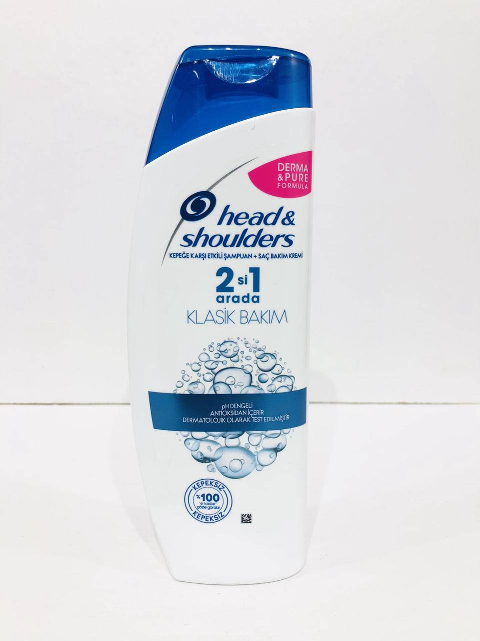 Шампунь Head & Shoulders 2in1 classic 400мл
Шампунь Head & Shoulders 2in1 classic 400мл