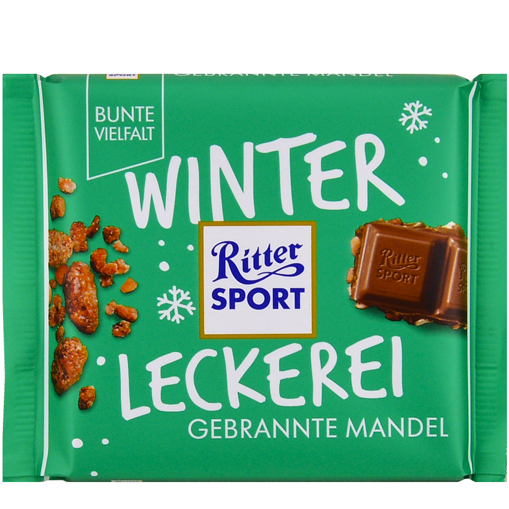 Шоколад Ritter Sport Gebrannte Mandel молочный с карамелизованным миндалём 100г (1уп/12шт)
Шоколад Ritter Sport Gebrannte Mandel молочный с карамелизованным миндалём 100г (1уп/12шт)