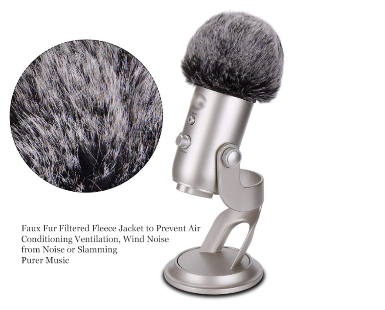 Меховая ветрозащита фильтр для студийного микрофона Blue Yeti X Blue Yeti Pro Короткий Ворс
Меховая ветрозащита фильтр для студийного микрофона Blue Yeti X Blue Yeti Pro Короткий Ворс