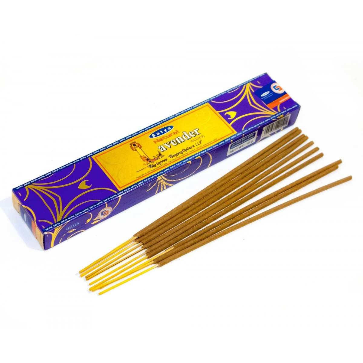 Natural Lavender(Натуральная Лаванда)(15 gm) (12 шт/уп)(Satya) пыльцовое благовоние
Natural Lavender(Натуральная Лаванда)(15 gm) (12 шт/уп)(Satya) пыльцовое благовоние