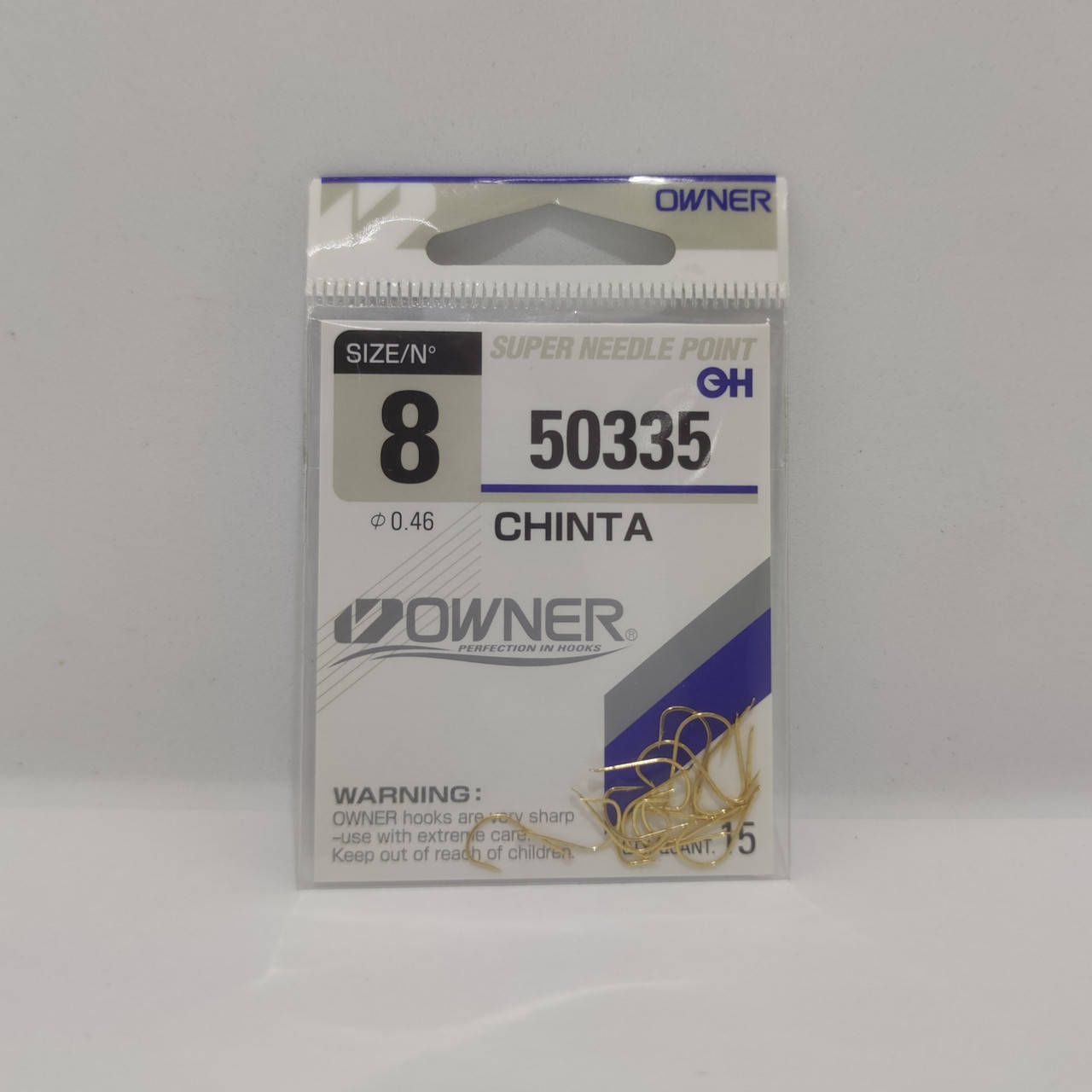 Крючки Owner серии Chinta 50335 #08. Овнер. Производство: Япония. Количество :15 шт.
Крючки Owner серии Chinta 50335 #08. Овнер. Производство: Япония. Количество :15 шт.