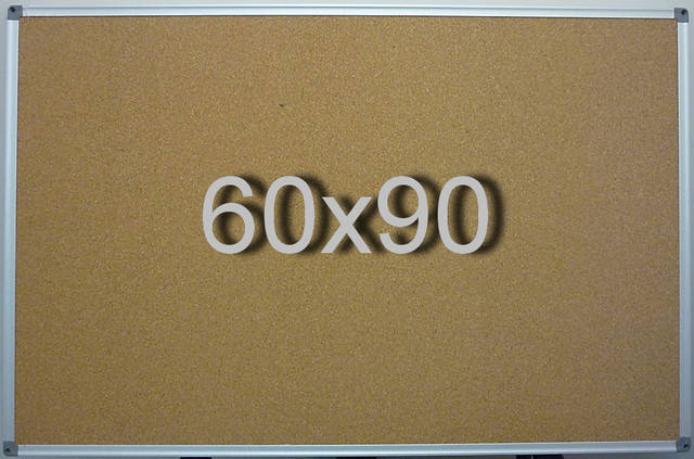 Доска пробковая 60х90 см в алюминиевой раме UkrBoards. Дошка коркова в алюмінієвій рамі, Коричневый
Доска пробковая 60х90 см в алюминиевой раме UkrBoards. Дошка коркова в алюмінієвій рамі, Коричневый