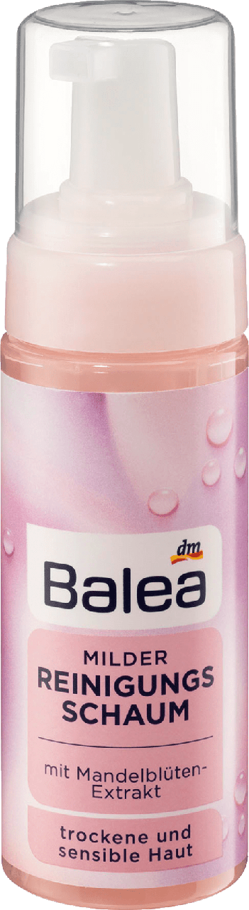 Пенка для очищения кожи лица Balea Milder Reinigungsschaum, 150 ml
Пенка для очищения кожи лица Balea Milder Reinigungsschaum, 150 ml