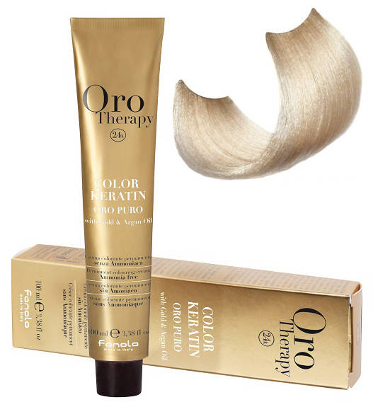 Крем-краска безаммиачная для волос Fanola Oro Therapy №10/0 Blonde platinum 100 мл (3059Gu)
Крем-краска безаммиачная для волос Fanola Oro Therapy №10/0 Blonde platinum 100 мл (3059Gu)