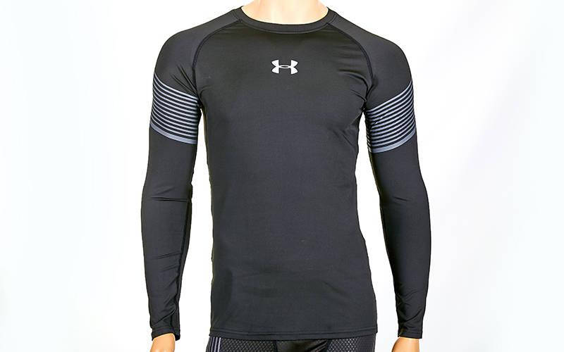 Компрессионная мужская футболка с длинным рукавом Under Armour K1-1 (лайкра, M-3XL-165-190cм,чер), Черный
Компрессионная мужская футболка с длинным рукавом Under Armour K1-1 (лайкра, M-3XL-165-190cм,чер), Черный