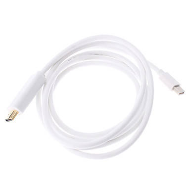 Кабель-переходник iLoungeMax Mini Displayport To HDMI ThunderBolt для Apple MacBook | iMac 1.8m, Белый
Кабель-переходник iLoungeMax Mini Displayport To HDMI ThunderBolt для Apple MacBook | iMac 1.8m, Белый