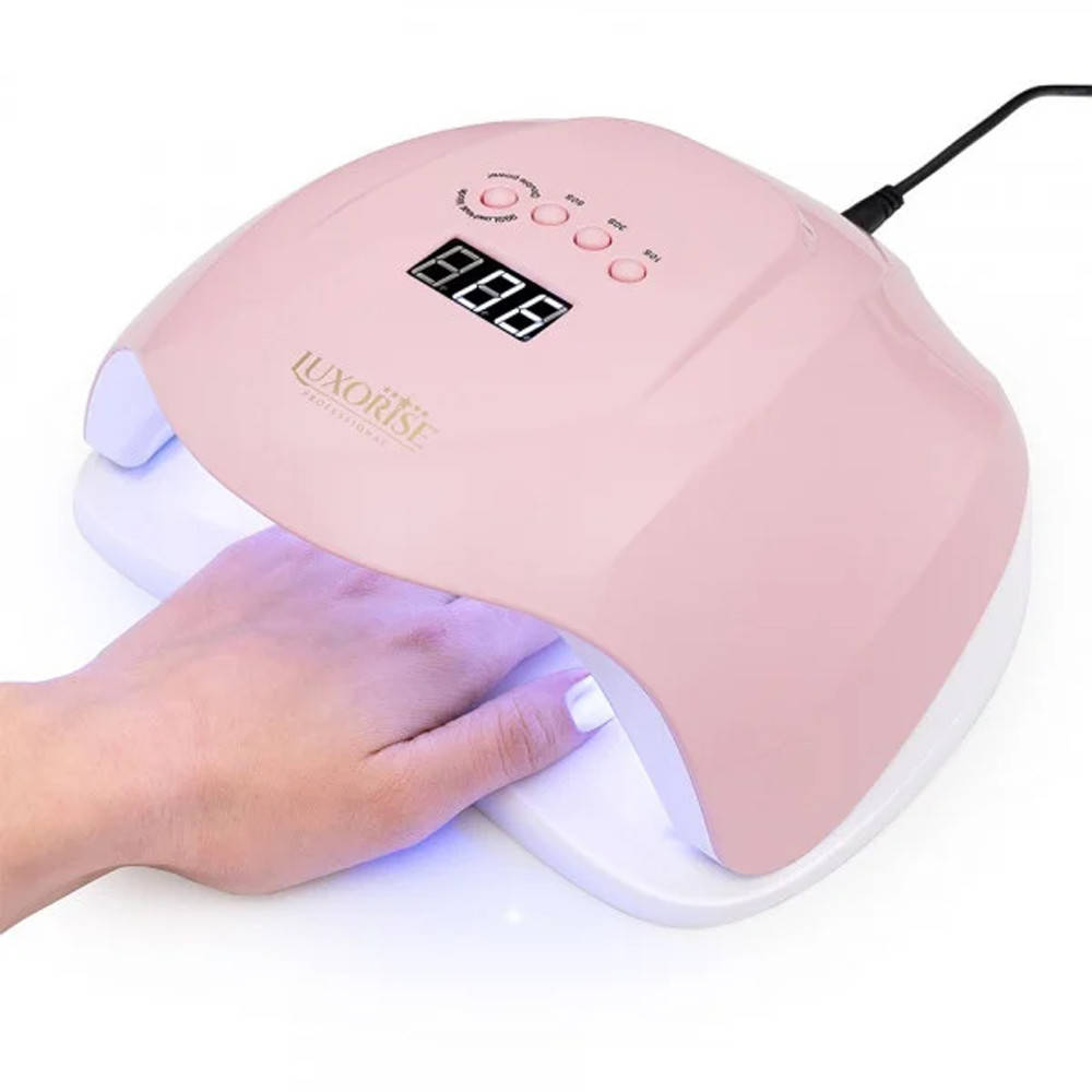 Лампа для маникюра UV Lamp SUN X 54 Вт / Лампа для ногтей / Лампа для гель лака Розовый