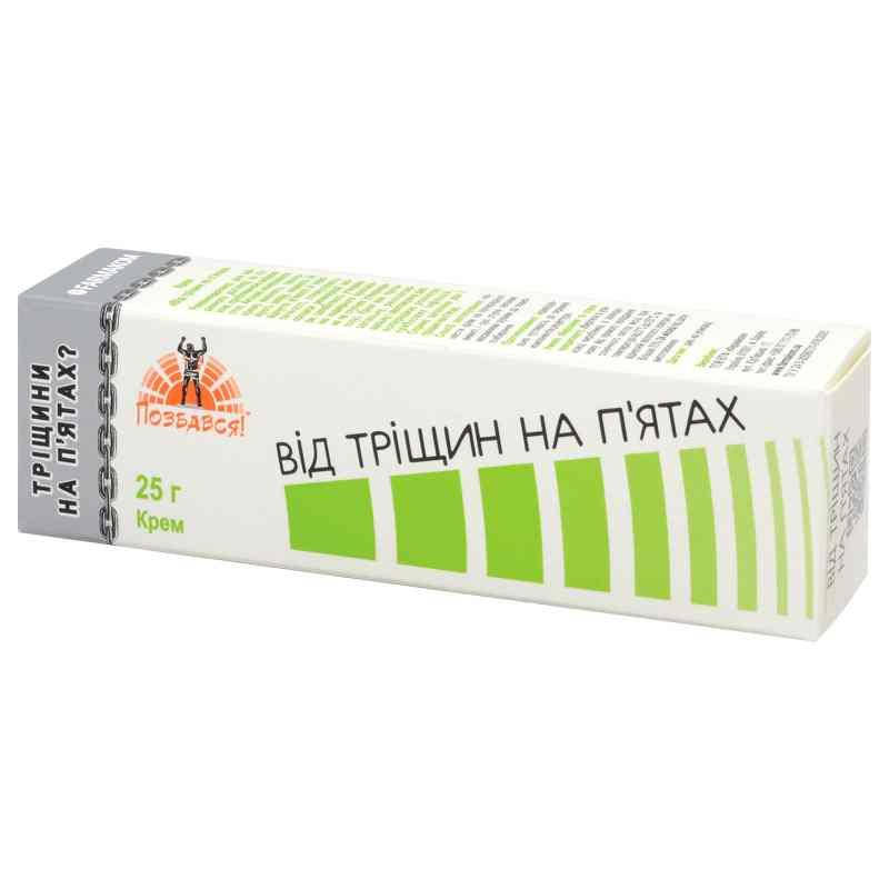 Крем от трещин на пятках туба 25г Фармаком
Крем от трещин на пятках туба 25г Фармаком