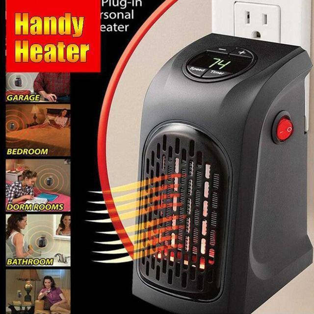 Портативный мини обогреватель дуйчик Handy Heater, электрообогреватель, тепловентилятор, Rovus
Портативный мини обогреватель дуйчик Handy Heater, электрообогреватель, тепловентилятор, Rovus
