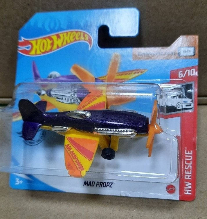 Hot Wheels HW Rescue 2020 Mad Propz 6/10 186/250 GHF57 Літак Самолет Машинки базові колекційні Хот Вілс, Разные цвета
Hot Wheels HW Rescue 2020 Mad Propz 6/10 186/250 GHF57 Літак Самолет Машинки базові колекційні Хот Вілс, Разные цвета