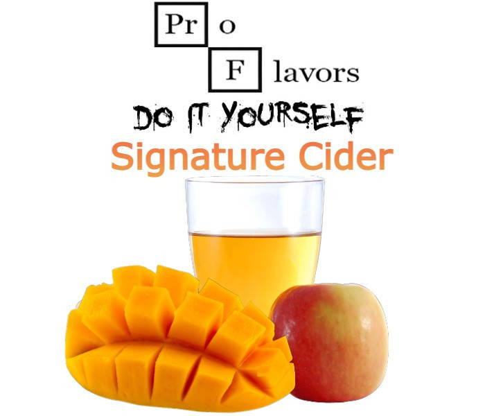 Набор для замеса жидкости Pro Flavors Signature Cider 100 мл. 70/30, 6 мг/мл 
Набор для замеса жидкости Pro Flavors Signature Cider 100 мл. 70/30, 6 мг/мл
