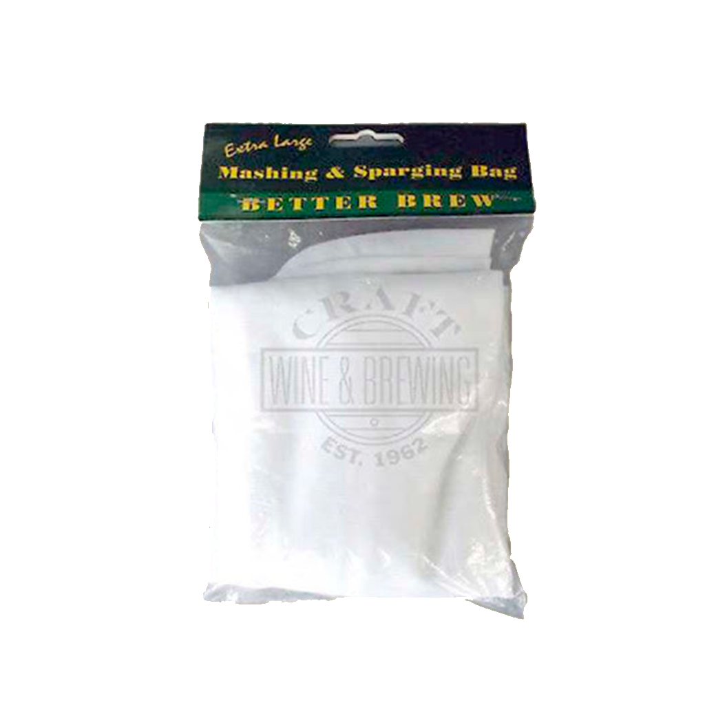 Нейлоновый мешок для затирания и промывки MASHING & SPARGING BAG BETTER BREW, Белый
Нейлоновый мешок для затирания и промывки MASHING & SPARGING BAG BETTER BREW, Белый