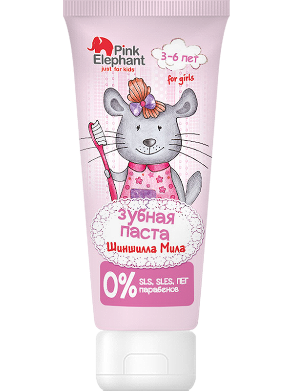 Зубная паста Шиншилла Мила 50мл Pink Elephant
Зубная паста Шиншилла Мила 50мл Pink Elephant